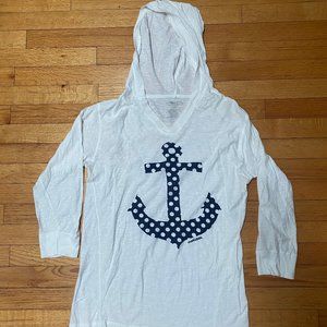 Maruska Women's 3/4 Hooded Long Sleeve Shirt